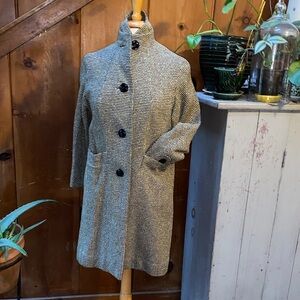 Vintage Coat With Matching Scarf